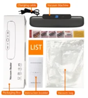 saengQ Vacuum Sealer Packaging Machine Food Vacuum Sealer With Free 10pcs Vacuum bags Household Vacuum Food Sealing - Image 24