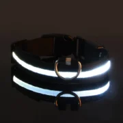 Nylon LED Night Safety Flashing Glow In The Dark Dog Leash Dogs Luminous Fluorescent Pet Dog Collar - Image 10