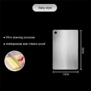Stainless Steel Panel and Chopping Board Kitchen Household Thickened Double Sided Cutting Board Block Kneading Dough Boards - Image 8