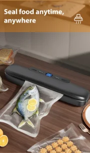 saengQ Vacuum Sealer Packaging Machine Food Vacuum Sealer With Free 10pcs Vacuum bags Household Vacuum Food Sealing - Image 20