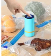 Mini Electric Air Pump Rechargeable for Food Fresh-Keeping Vacuum Sealed Bag Storage Bag Automatic Vacuum Compression Machine - Image 3
