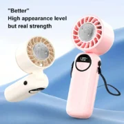 New Handheld Portable Cooling Fan 120 Speeds Adjustable Refrigeration Quite Mini Turbo Fan Type-C High Speed Cold Compress Fan - Image 5