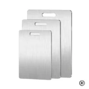 Stainless Steel Panel and Chopping Board Kitchen Household Thickened Double Sided Cutting Board Block Kneading Dough Boards - Image 4