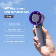 New Handheld Portable Cooling Fan 120 Speeds Adjustable Refrigeration Quite Mini Turbo Fan Type-C High Speed Cold Compress Fan - Image 10