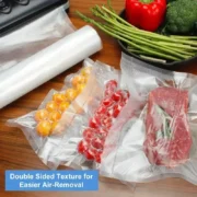50pcs Vacuum Sealer Bags, Disposable Airtight Compression Bag, Transparent Food Packaging Bag, For Meat,Fruit And Vegetable - Image 5