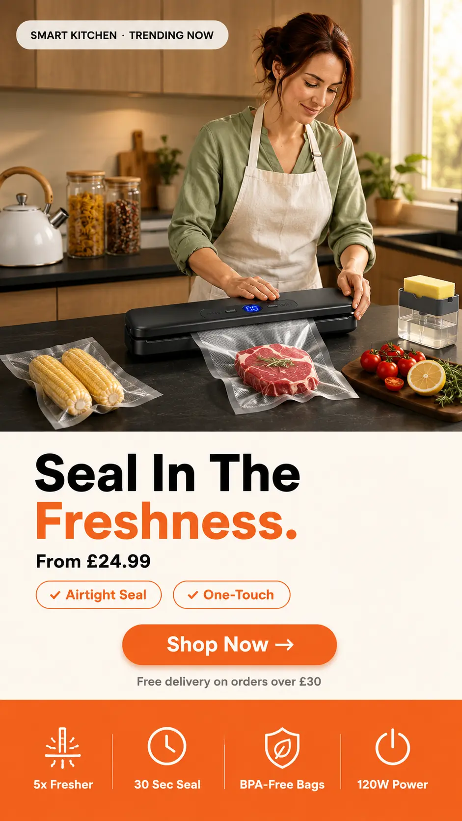 Vacuum Sealer with Bags